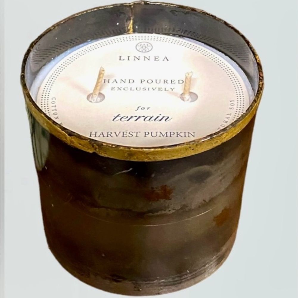Anthropologie NWT Linnea Harvest Pumpkin Candle Size Large